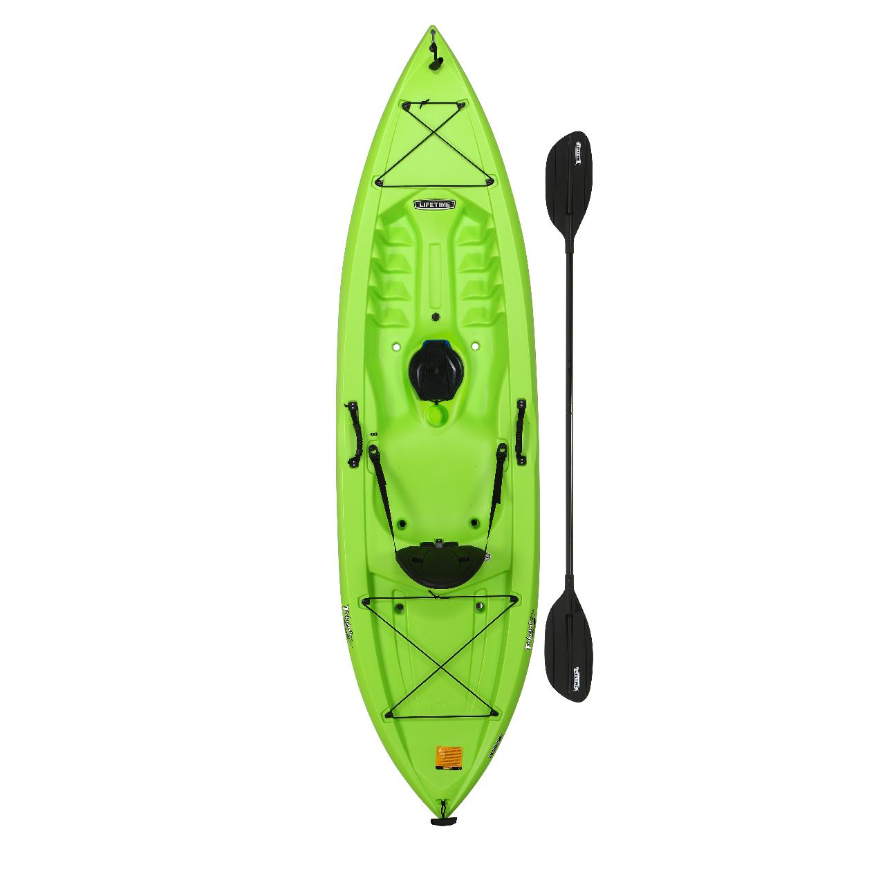 Kayak Rec Single (SOT) Economy 8/9/10FT SIT ONTOP- includes paddle, pfd, bilge pump