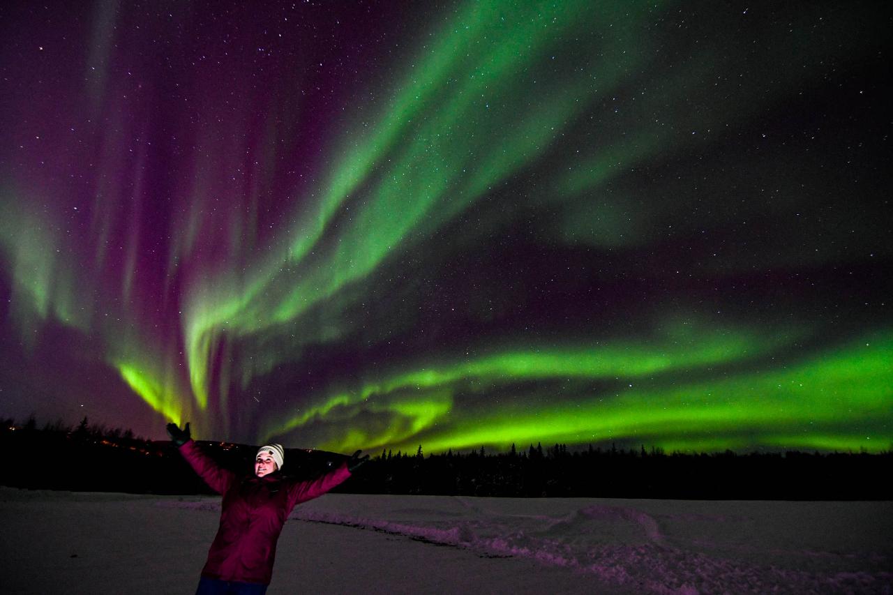 Aurora Tour - Fairbanks 10 pm - 2 am.