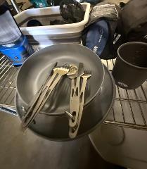 Dining Place Setting - Plastic - Lightweight 1 Person (Plate, Bowl, Cup, Utensils)