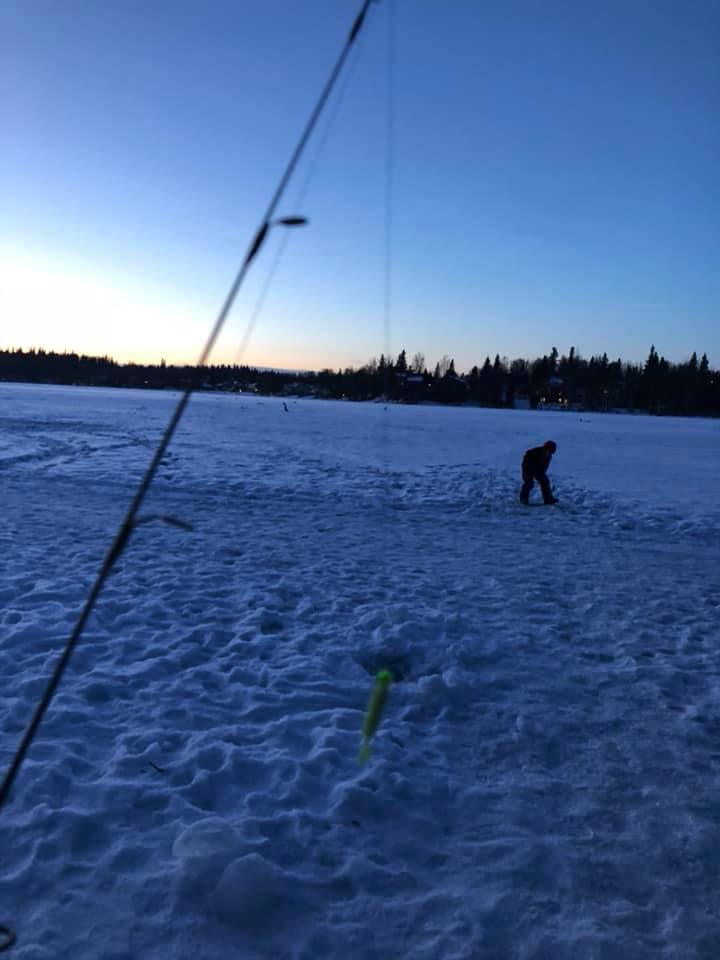 Ice Fishing Package rental Anchorage Fairbanks