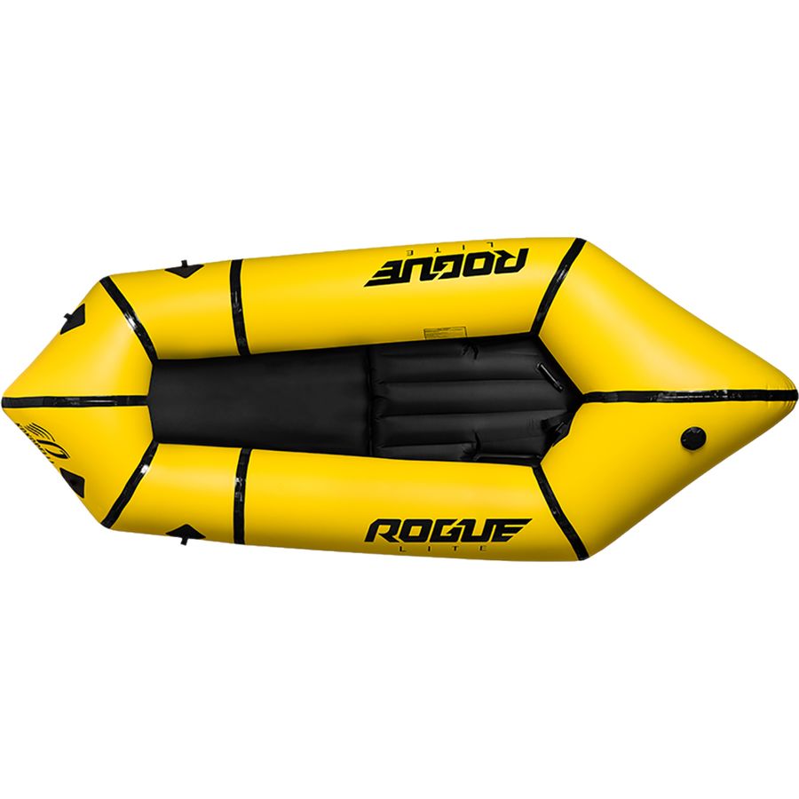 Packraft Rogue Lite (no deck no skirt) - Kokopelli & Paddle, PFD, Repair Kit, Inflator Tube, strap