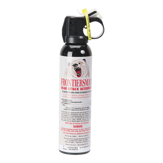 00 BEAR SPRAY 79 oz RENTAL & Bear bell or tether (not 10 oz counter