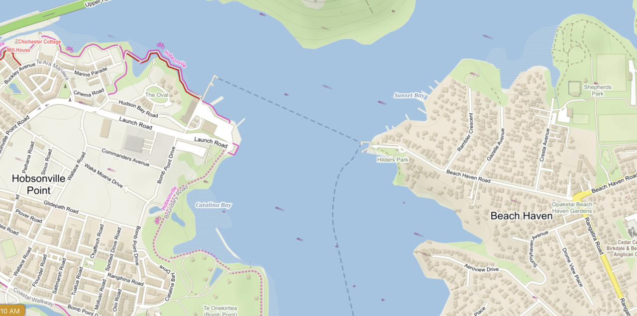 MYSTERY SUP TOUR (ISLAND BAY TO HOBSONVILLE POINT)
