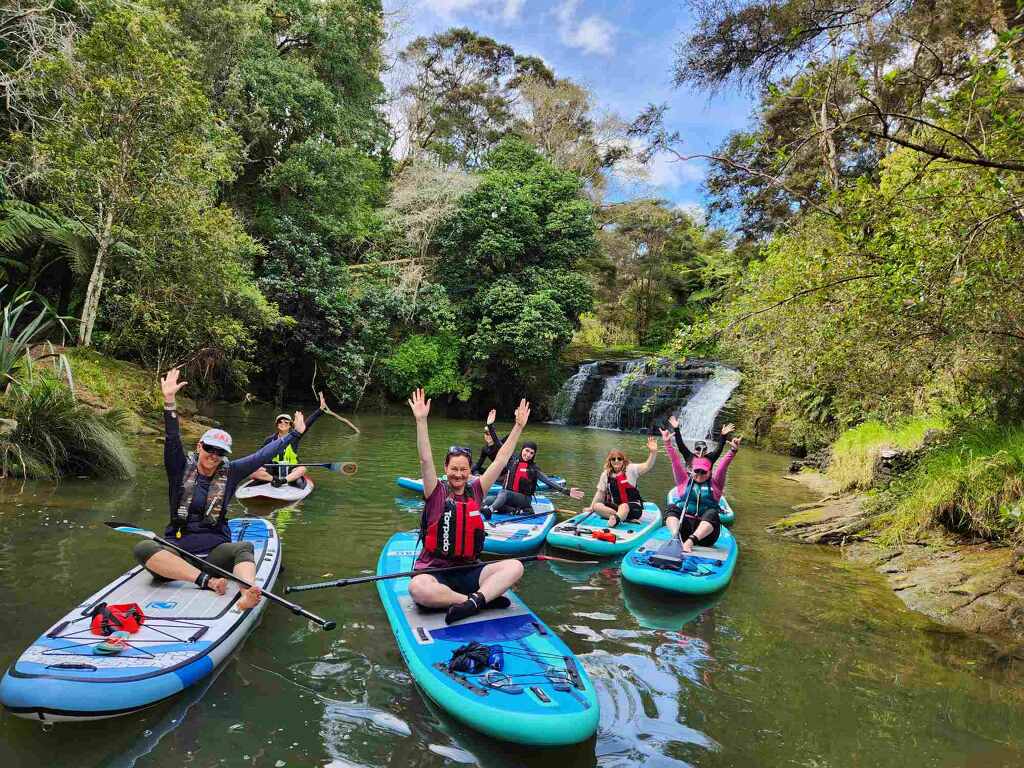 SUP - PADDLE TO THE PUB (ALBANY WATERFALL)