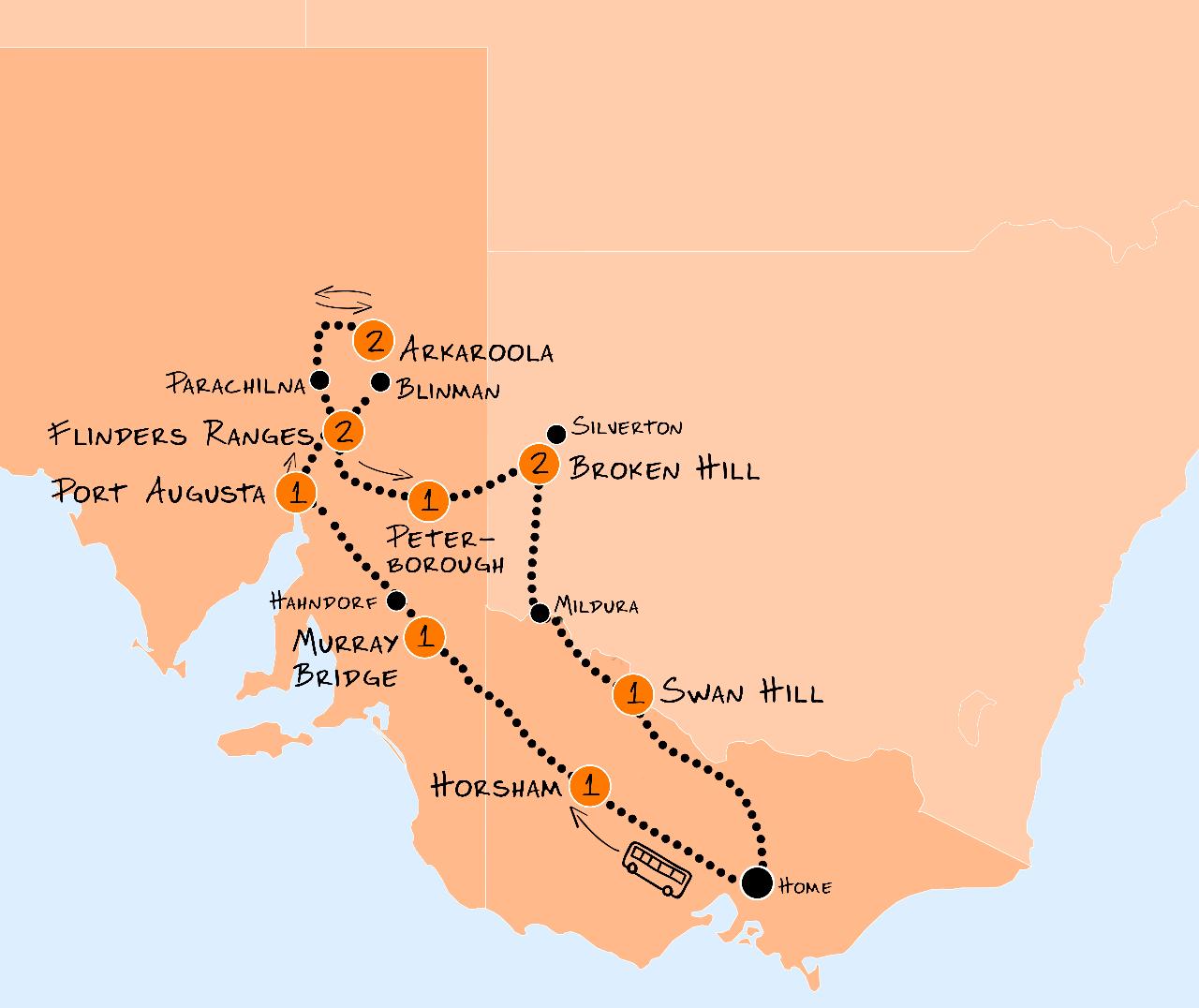 2024 Flinders Ranges Outback Explorer incl. Broken Hill