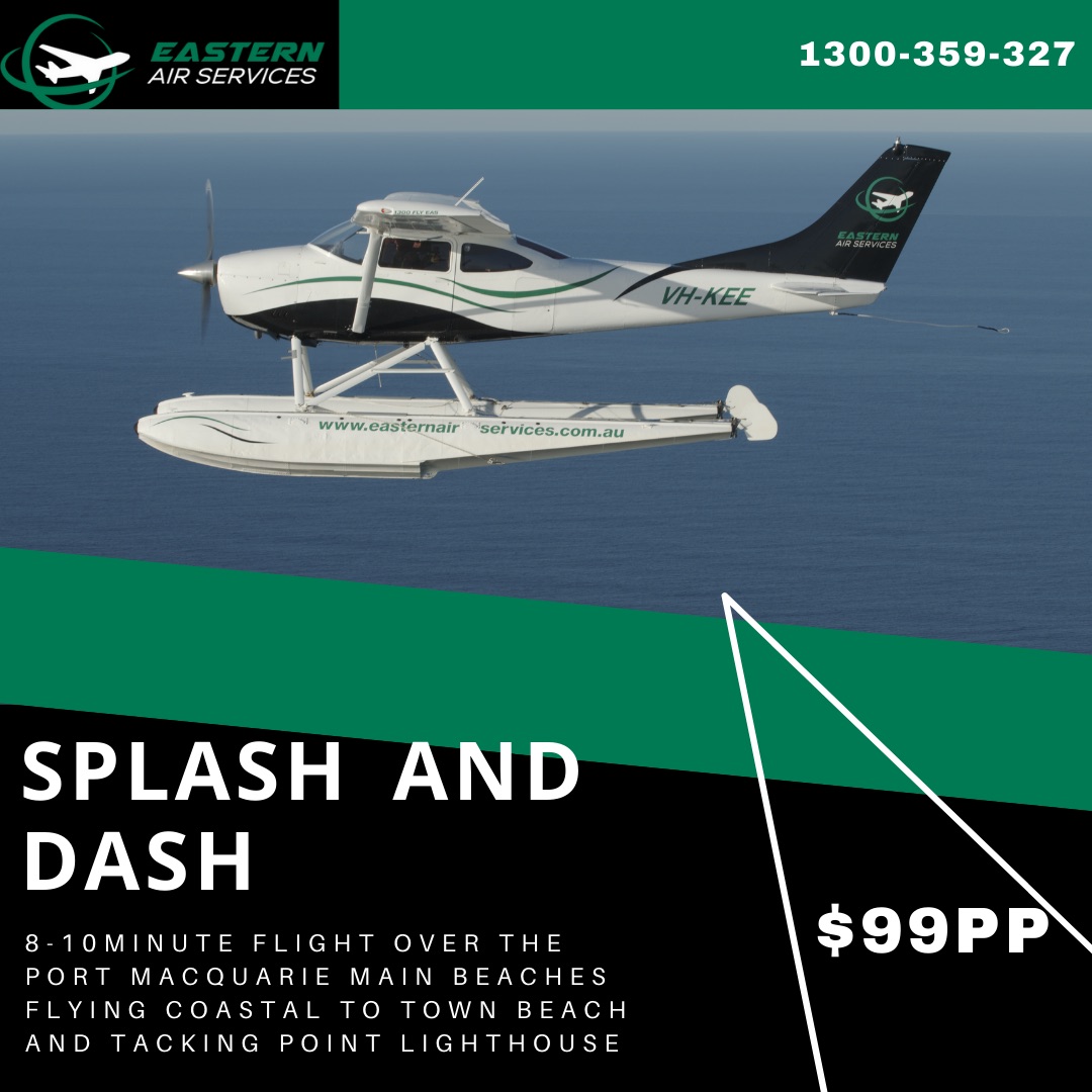 Splash and Dash Seaplane Flight