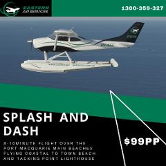 Splash and Dash Seaplane Flight