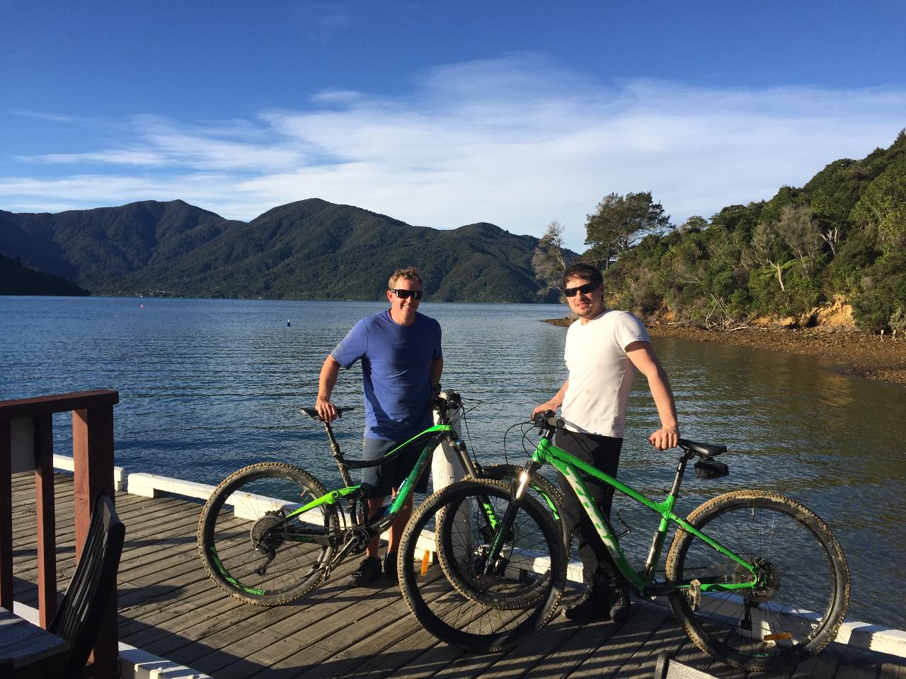 Mountain Bike the Queen Charlotte Track