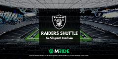 Luxury Shuttle Bus to Las Vegas Raiders vs Dallas (8/17/24) from Palms Casino Resort