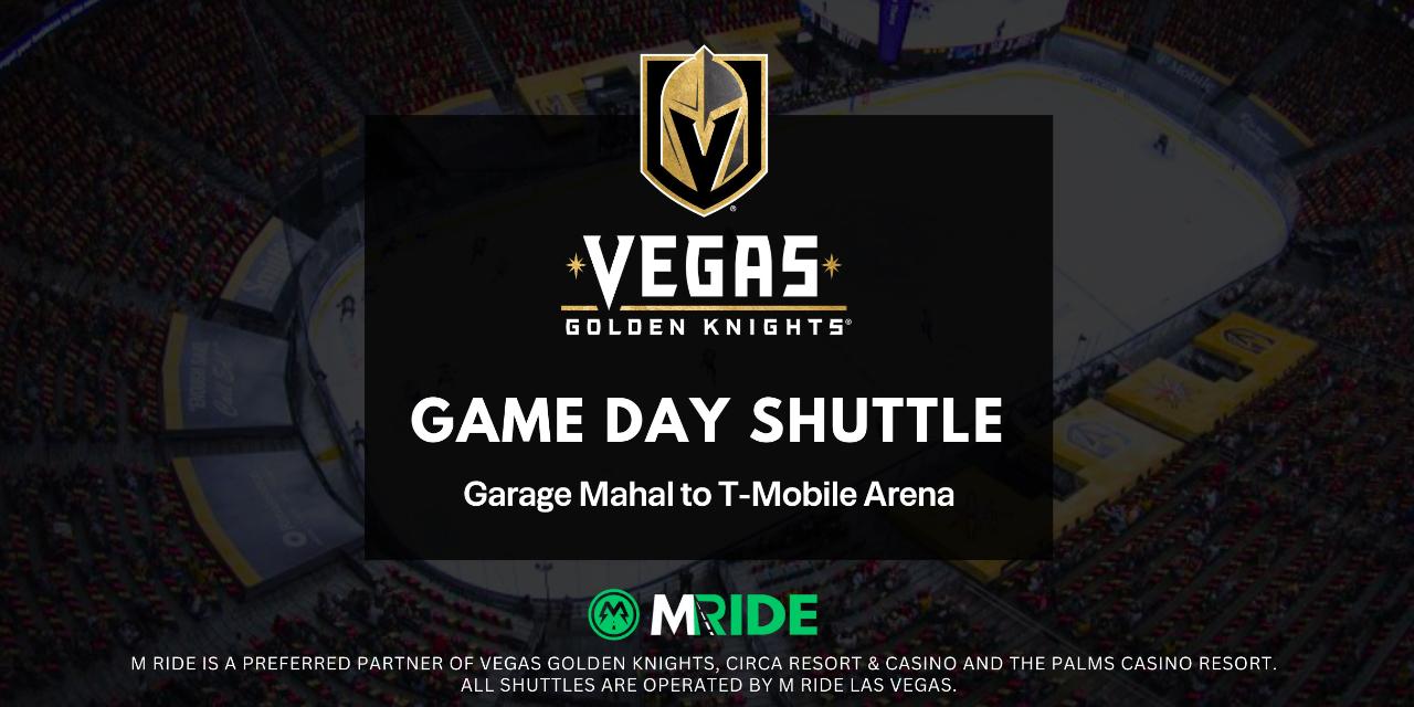 Luxury Shuttle Bus to Vegas Golden Knights vs Seattle Kraken at T-Mobile Arena in Las Vegas (3/21/24) from Circa Hotel - Garage Mahal