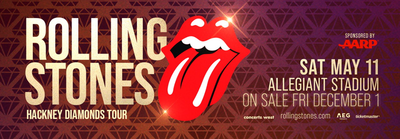 Luxury Shuttle Bus to The Rolling Stones Hackney Diamonds Tour (5/11/24) from Palms Casino Resort