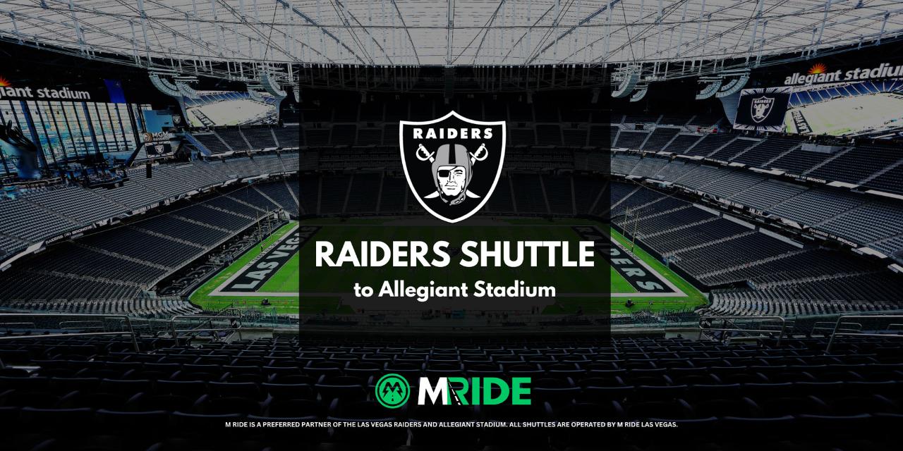 Luxury Shuttle Bus to Las Vegas Raiders vs Denver (1/7/24) from Palms Casino Resort