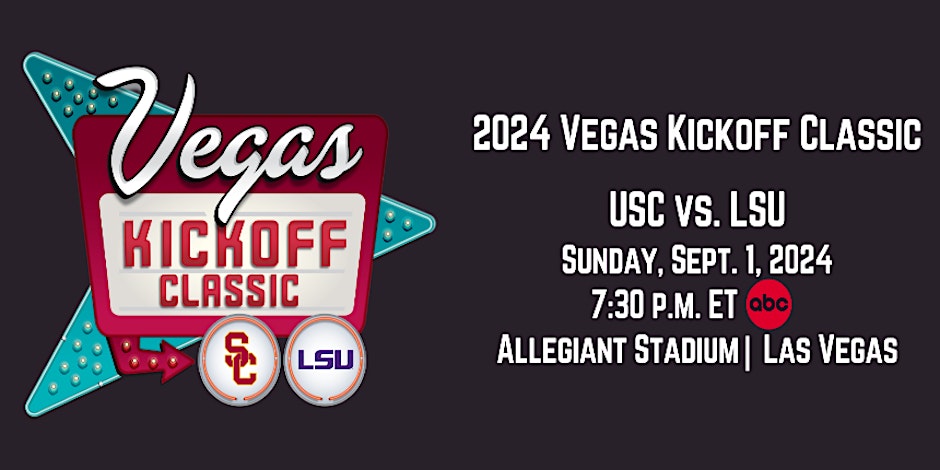 Luxury Shuttle Bus to the Vegas Kickoff Classic USC vs LSU (9/1/24) from Circa Resort & Casino - Garage Mahal