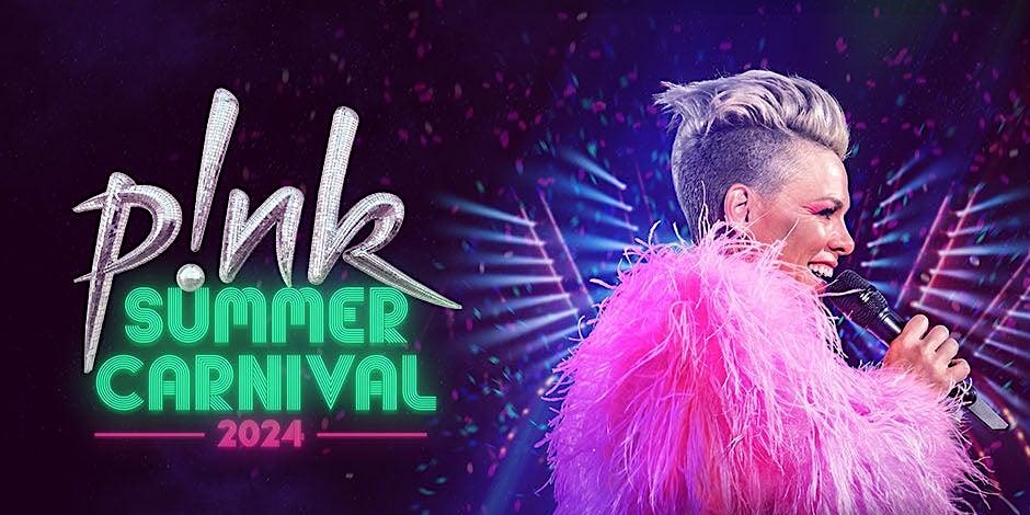 Luxury Shuttle Bus to the P!NK Summer Carnival (9/13/24) from Circa Resort & Casino - Garage Mahal