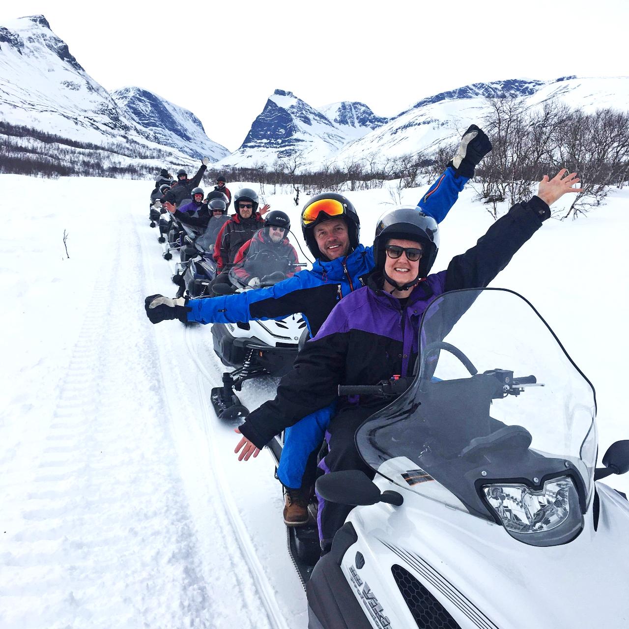 Kebnekaise Snowmobiletour 