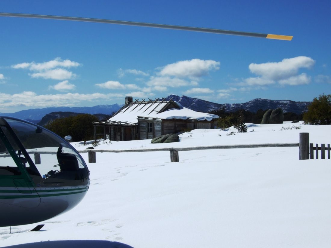 Snow Helicopter Charter Up to 3 People - Mount Hotham