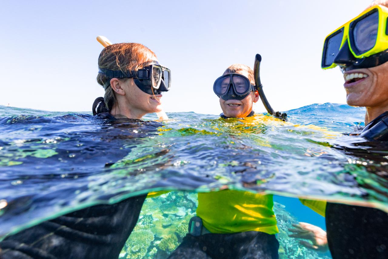 Great Barrier Reef Snorkel Day Trip ADD On Discover Scuba Diving Option (From Townsville and Magnetic Island)