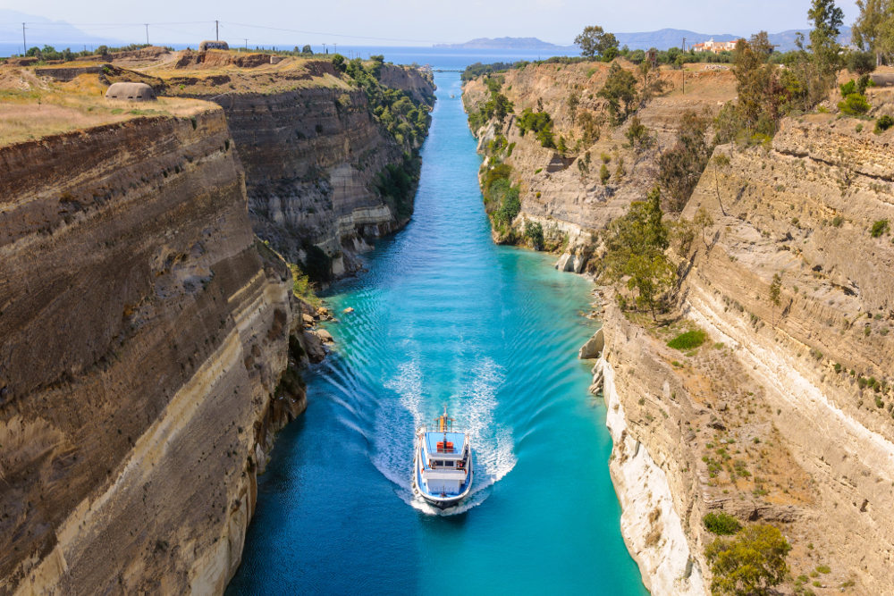 From Nafplio: Ancient Corinth, Canal and Mycenae private tour