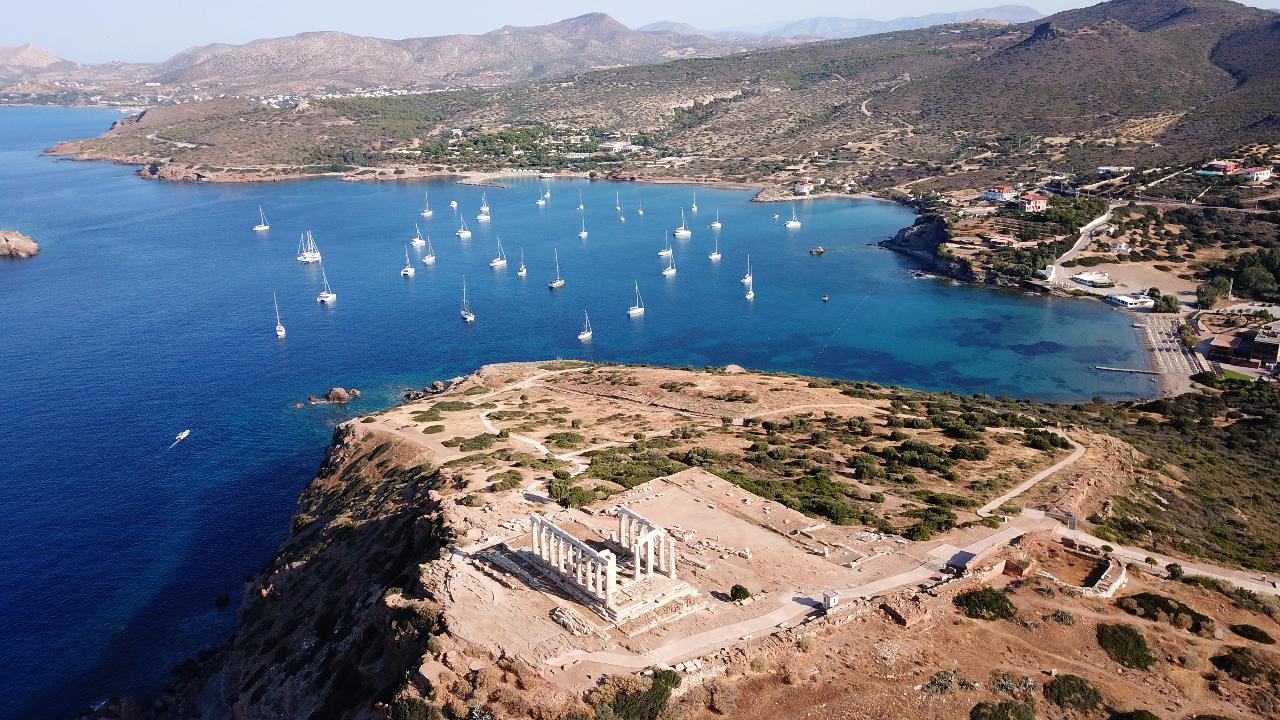 Temple of Poseidon and Cape Sounion Early Noon Tour