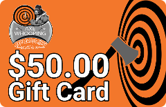 $50 Gift Certificate for Pre-Booked Axe Throwing