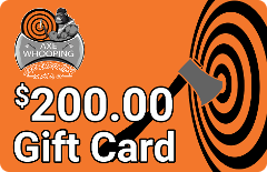 $200 Gift Certificate for Pre-Booked Axe Throwing