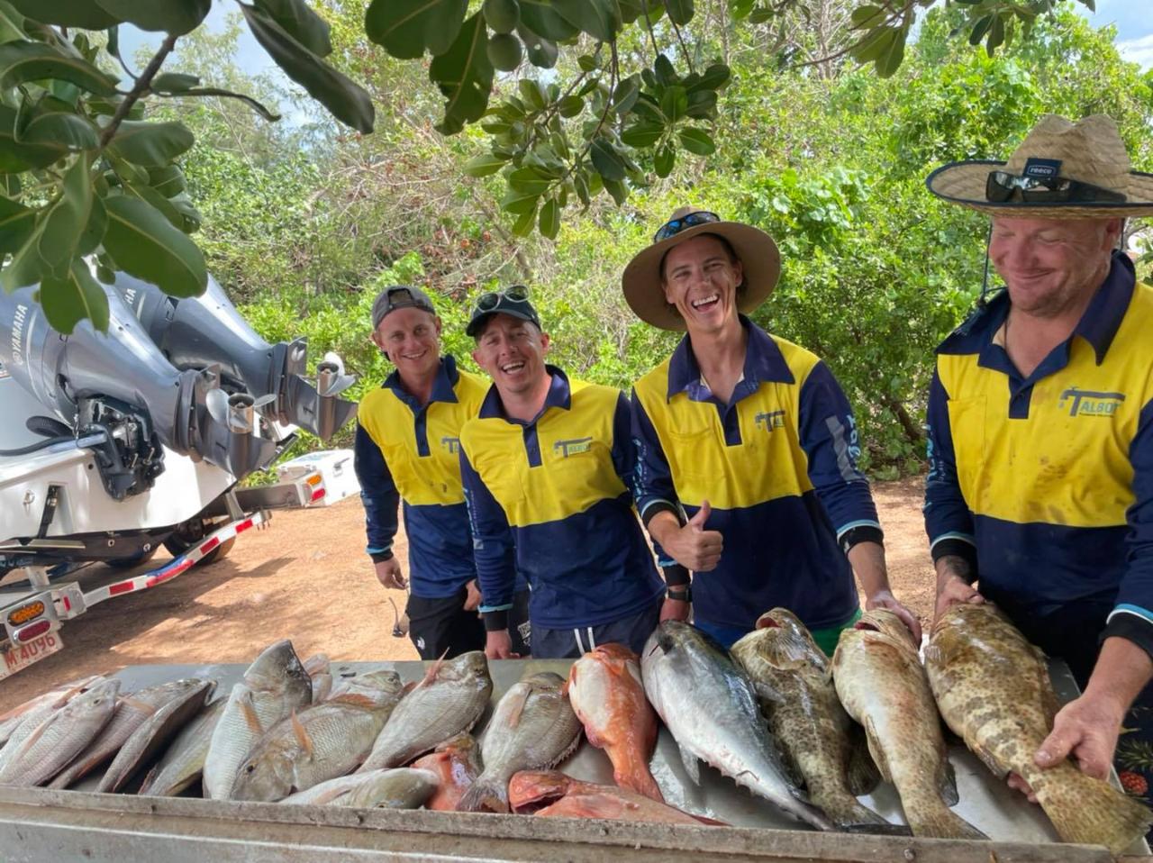 Full Day SHARED Bluewater Fishing Charter - Barra or Blue Fishing