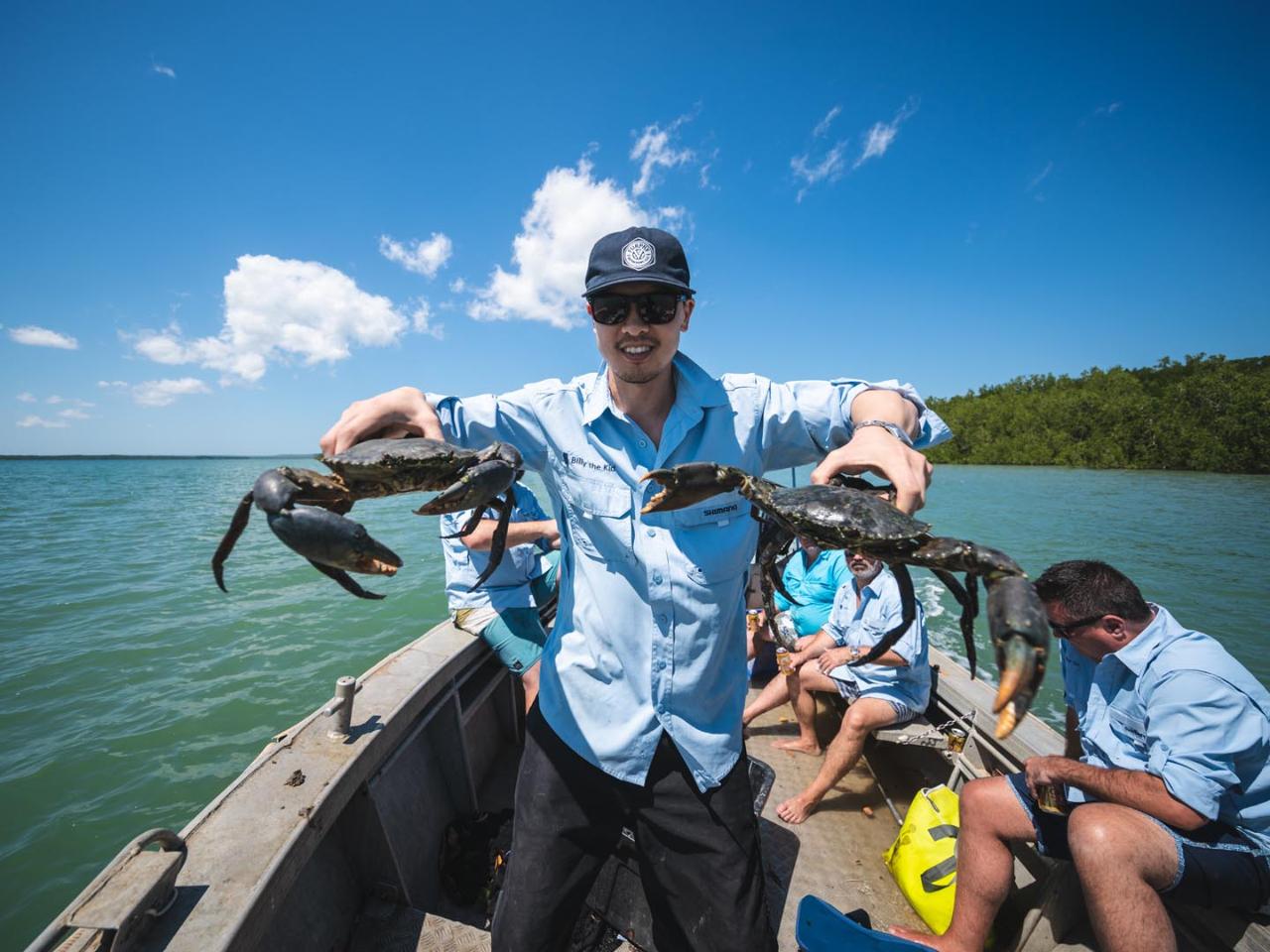 3 Hour Mud Crabbing Boat Tour
