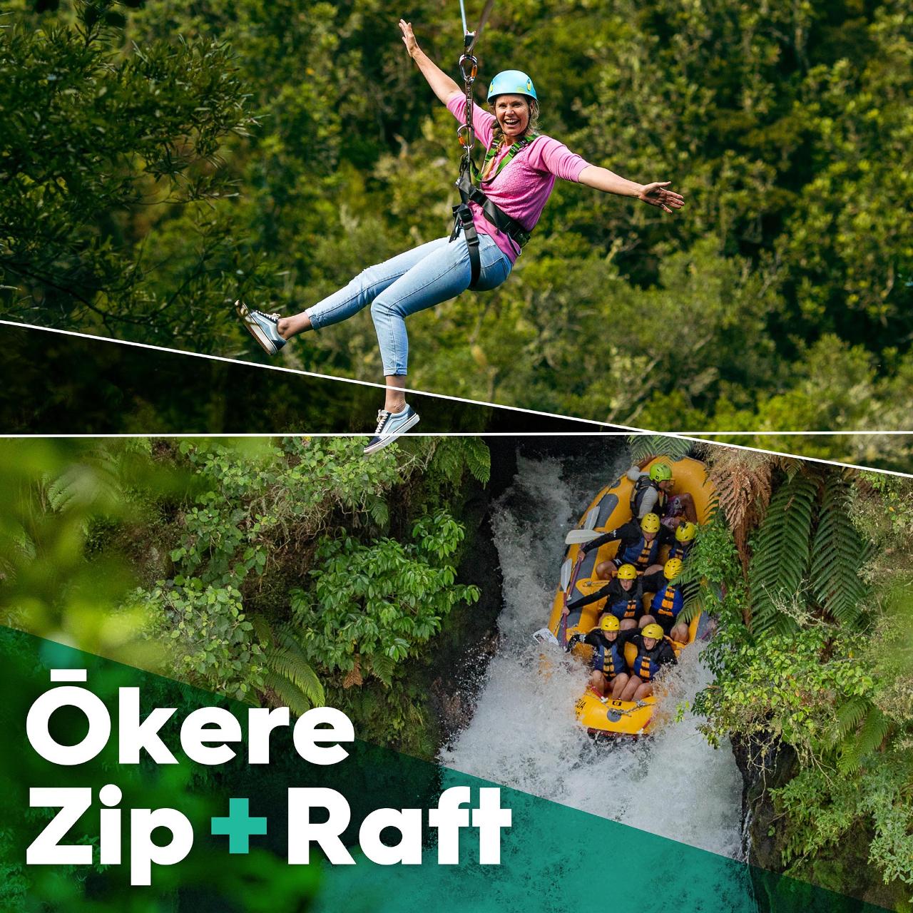 ISITE Rotorua Ziplines Ōkere Zip + Raft