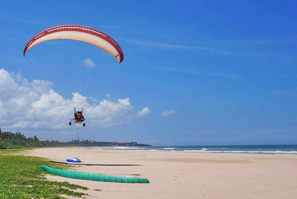 Paramotoring in Bentota