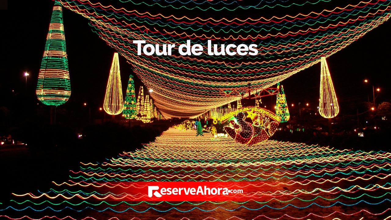 Tour de luces en Medellín