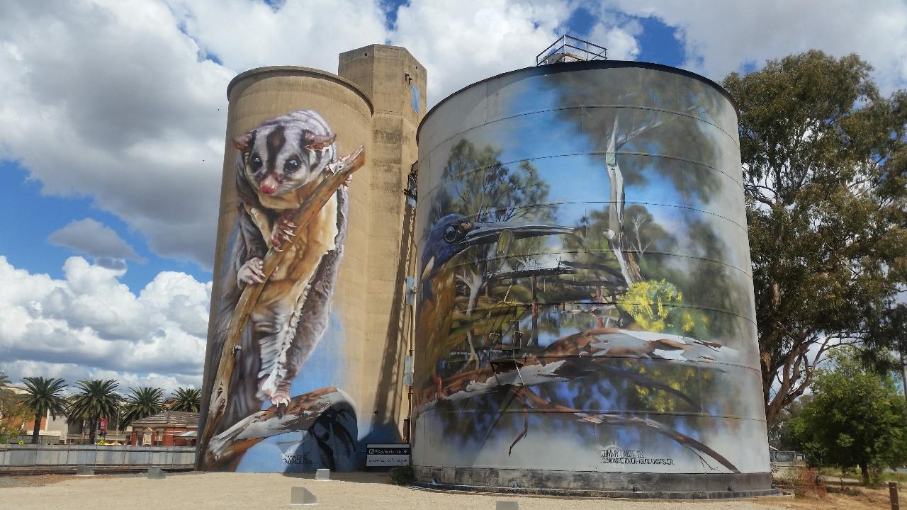 Silo Art Trail Tour NSW Victoria South Australia Sydney Adelaide 5 Days 