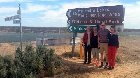 NSW Outback Explorer Broken Hill return via Silo Art Corner Country Mungo Darling River Bourke 12 days