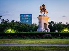 Houston Sightseeing Tour 2.5 hour [Pickup from Texas Medical Center, Museum District, Uptown Galleria, Greenway Plaza, Downtown, EaDo area hotels, BnB]