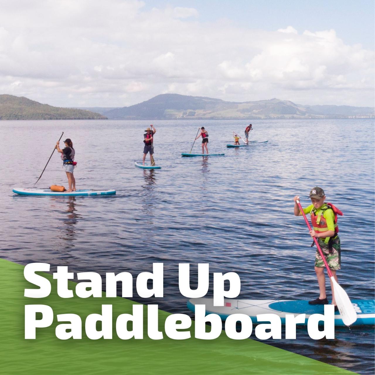Paddleboarding - Ohau Channel