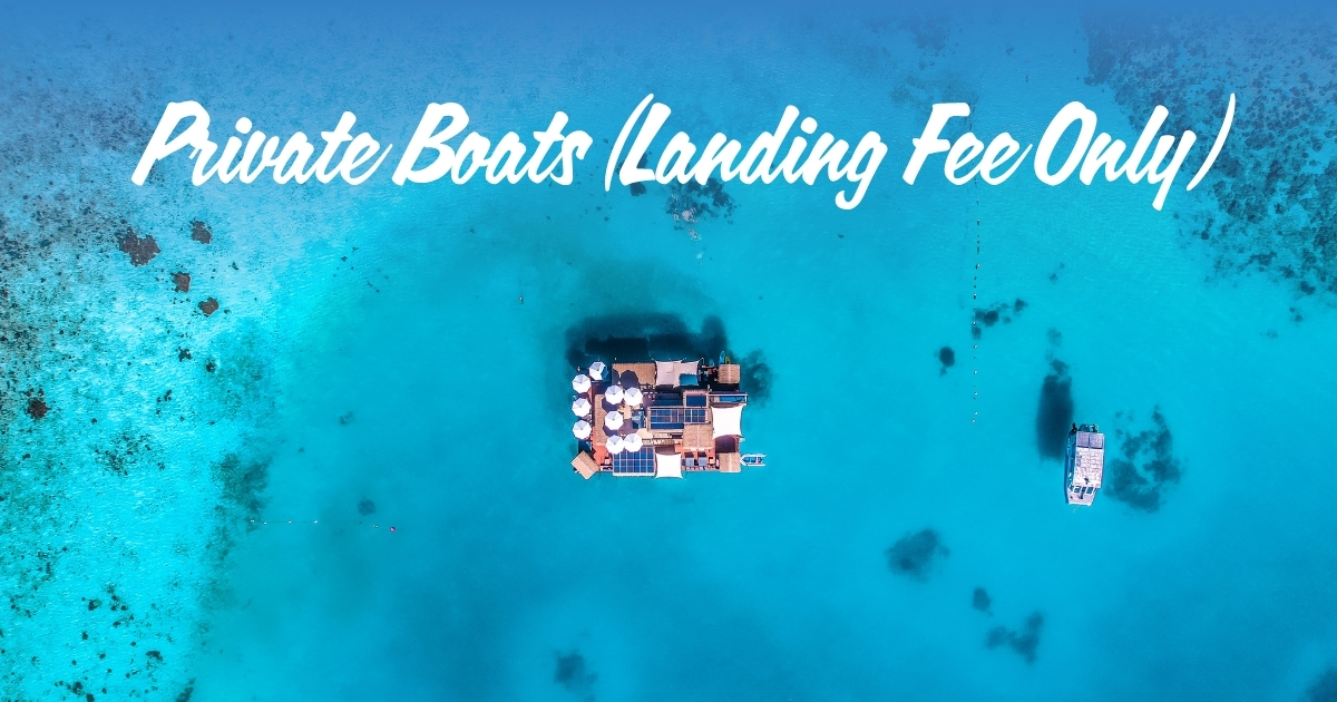 Private Boats (Landing Fee Only)