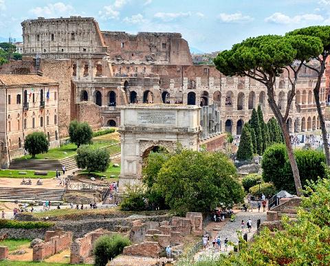 Colosseum, Roman Forum, and Palatine Hill Private Highlights Tour