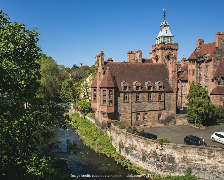 Off The Beaten Path Edinburgh: Dean Village Private Walking Tour