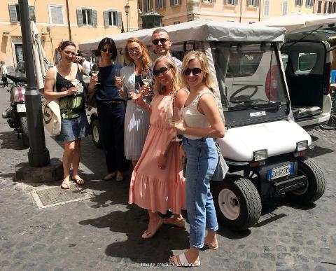 Heart Of Rome Private Golf Cart Tour