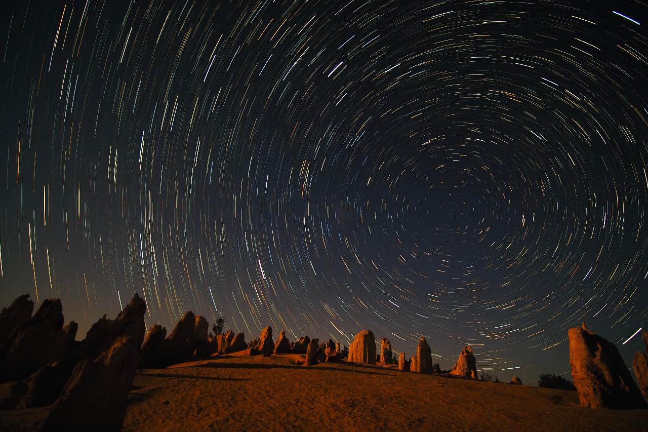 Photographing Sunset, Star Trails and  the Milky Way at the Pinnacles Overnight Event