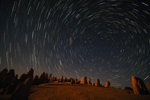 Photographing Sunset, Star Trails and  the Milky Way at the Pinnacles Overnight Event