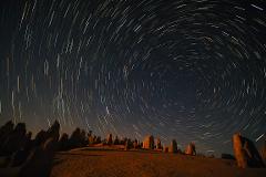 Photographing Sunset, Star Trails and  the Milky Way at the Pinnacles Overnight Event