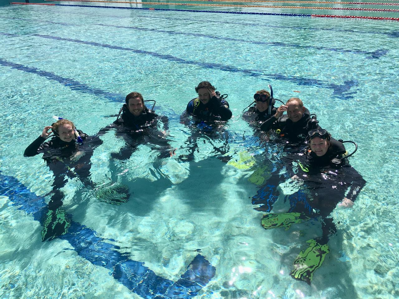 PADI Open Water course- 18 m