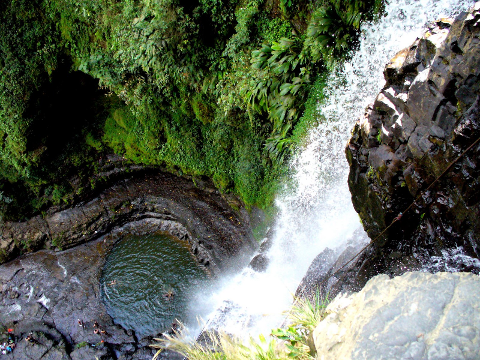 Combo: Juan Curi Waterfall & Rafting River Fonce (Class II & III) 