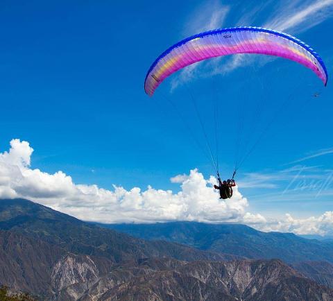 Paraglading & Rafting Chicamocha (1 Days Trip)