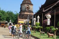 Chiang Mai City Culture - a bicycle ride through the old cultural city centre of Chiang Mai