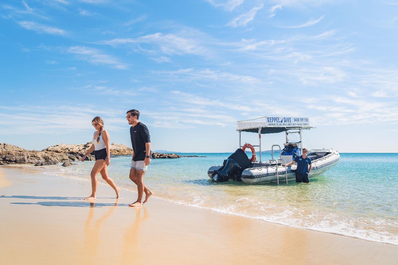 Beach Drop-off: Far Beaches Extra Guest (Humpy Island, Halfway Island, Wreck Beach and Red Beach, Butterfish, Second, Long and Secret beaches)