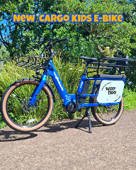  Cargo 1-2 kids e-Bike 1600wh - twin battery