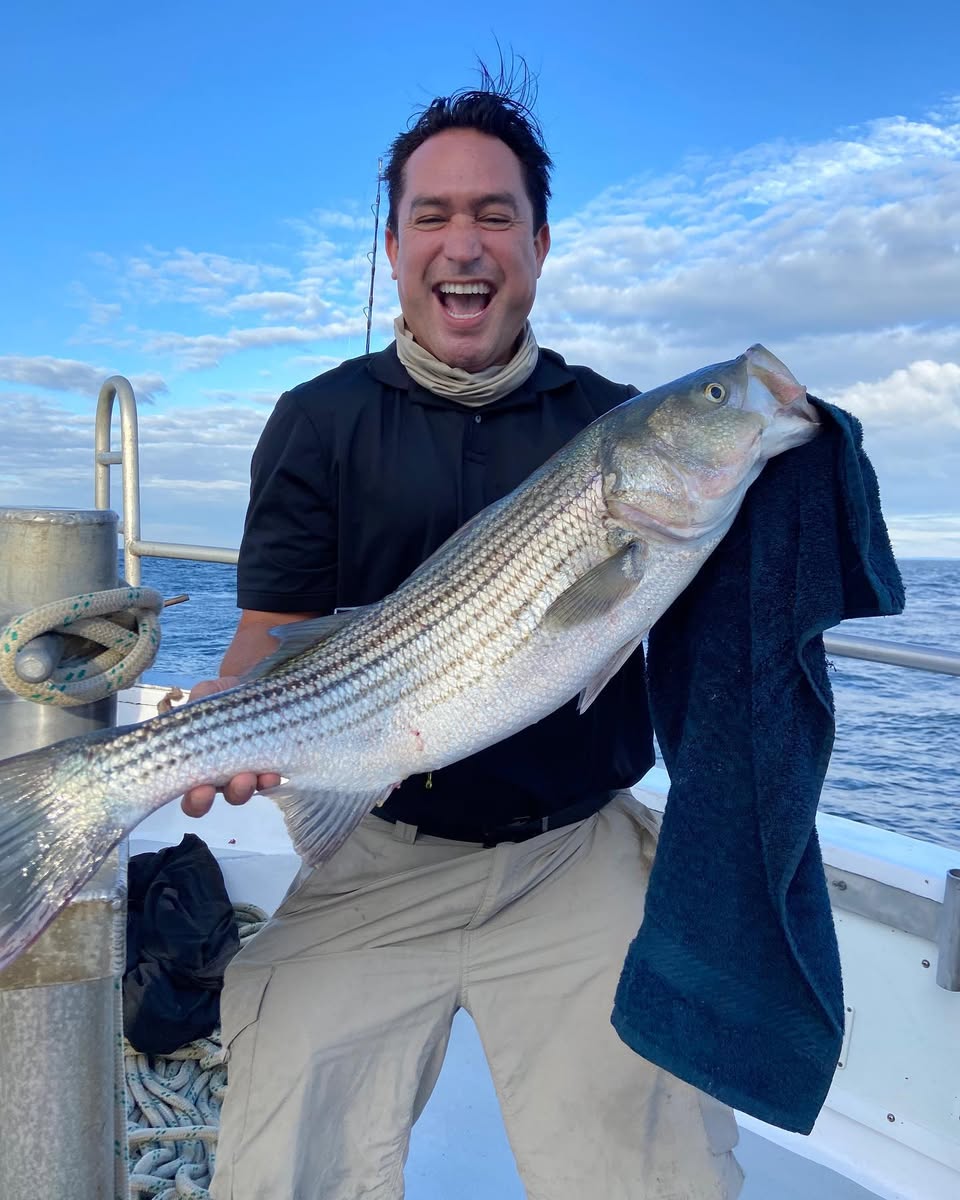 MAY 27th - STRIPED BASS JIGGING (12:30pm- 4:30pm) Port Jeff, NY