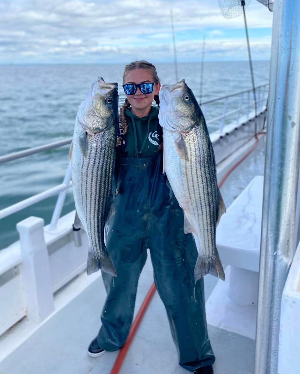 STRIPED BASS JIGGING (12:30pm- 4:30pm) Port Jeff, NY