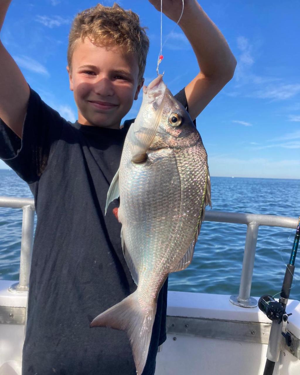 How big is a JUMBO Porgy???